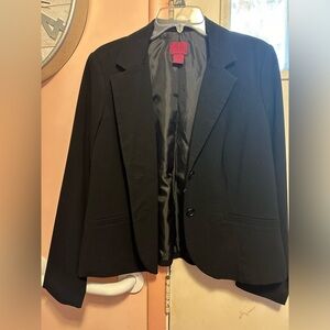 212 Collection woman’s black blazer size 14